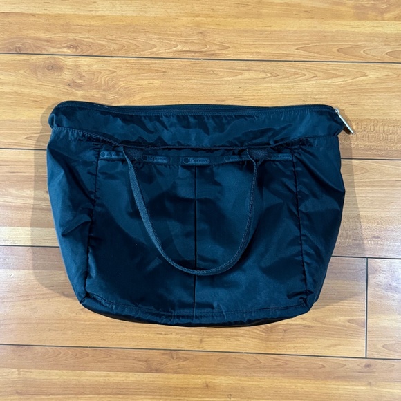 LeSportsac Black Mini Zip Tote - Picture 6 of 7